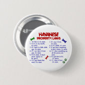 HAVANESEの特性の法律2 缶バッジ (正面&裏面)