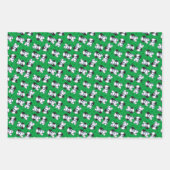 Havaneseラッピング紙セット3枚 ラッピングペーパーシート (正面2)