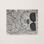 Havanese犬マルティーニ ジグソーパズル (横)