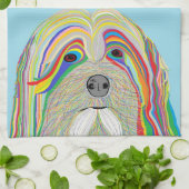 Havanese キッチンタオル (折り畳み)