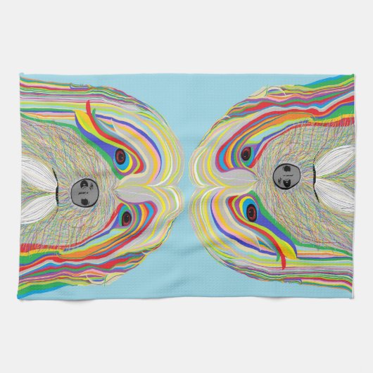 Havanese キッチンタオル (横)