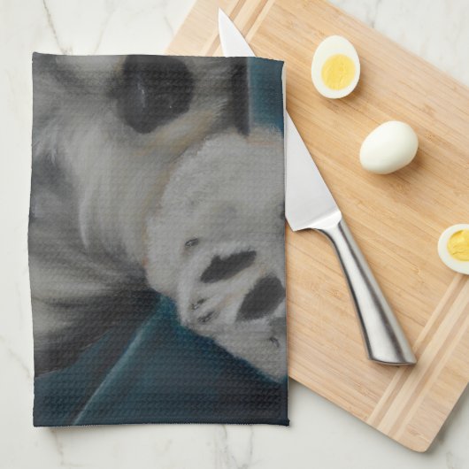 Havanese キッチンタオル (四つ折り)