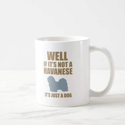 Havanese コーヒーマグカップ (右)