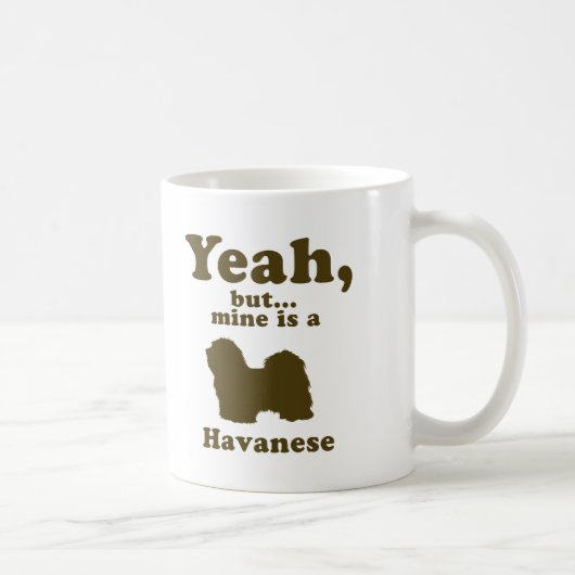 Havanese コーヒーマグカップ (右)