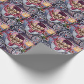 Havanese Dog Valentine's Day  ラッピングペーパー (角)