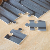 Havanese Dogs Christmas Snow Holiday  ジグソーパズル (側面)