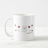 HavaneseWht コーヒーマグカップ (左)