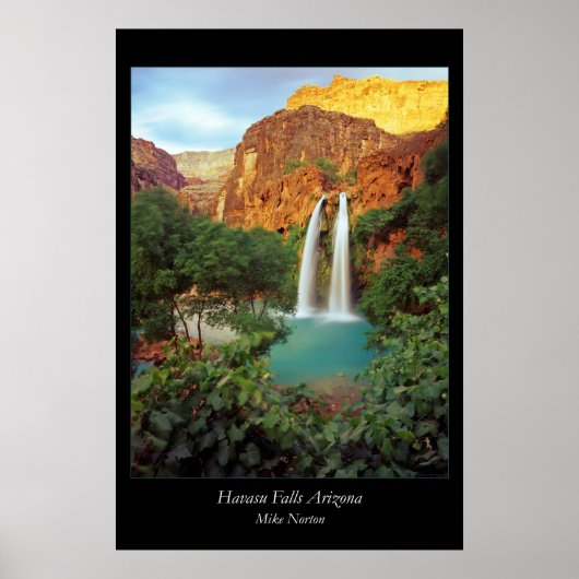 Havasu Falls Arizona ポスター (正面)