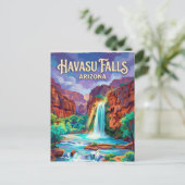 Havasu Falls USA ポストカード (スタンド正面)