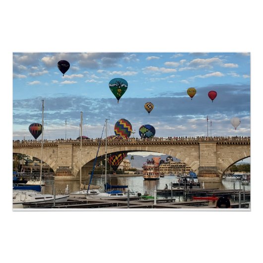 Havasu Hot Air Balloon Festival 2026 ポスター (正面)
