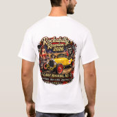 Havasu Rockabilly Reunion 2026 T-Shirt Tシャツ (裏面)