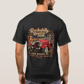 Havasu Rockabilly Reunion 2026 T-Shirt Tシャツ (裏面)