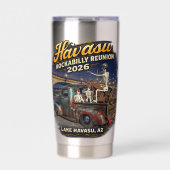Havasu Rockabilly Reunion 2026 tumbler 保温保冷タンブラー (正面)