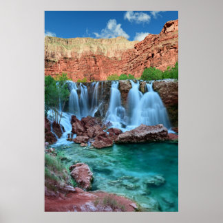 Havasupai Arizonaのナバホ秋のポスタープリント ポスター