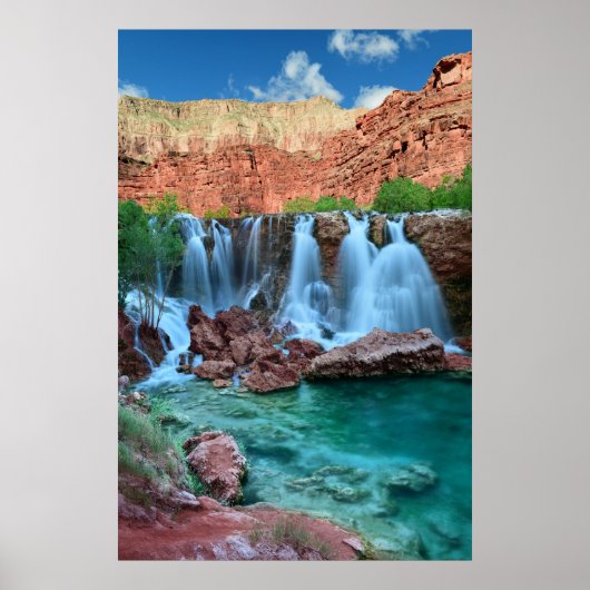 Havasupai Arizonaのナバホ秋のポスタープリント ポスター (正面)