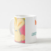 have a awsome day taza de conejo feliz コーヒーマグカップ (正面左)