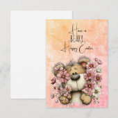 Have a BEARY Happy Easter  ノートカード (正面/裏面)