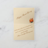 Have a beautiful Thanksgiving! カード (内部)