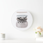 Have a Blessed Friday – Arabic Thuluth Calligraphy ラージ壁時計 (ホーム)