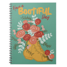 Have a Bootiful Day - 感動的 Notebook