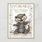 Have A Christmas Like No OTTER! シーズンポストカード (正面)