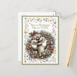 Have A Christmas Like No OTTER! シーズンポストカード