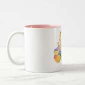 Have A Cup Of Positivitea Quote  ツートーンマグカップ (左)