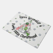 Have a furry little Christmas ドアマット (アングル)