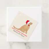 Have a Golden Christmas Customized Flat Card フェイバータグ (インサイチュ)