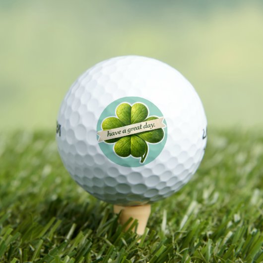 Have a great day, golf ball product de ゴルフボール (インサイチュ 木)