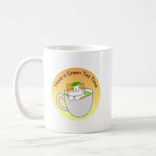 Have a Green Tea Time コーヒーマグカップ