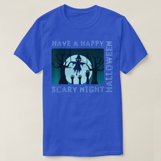 HAVE A HAPPY HALLOWEEN SCARY NIGHT Tシャツ (デザイン正面)