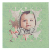 「Have a Happy St. Patrick's Day」シャムロックフレーム フォトキューブ (右)