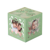 「Have a Happy St. Patrick's Day」シャムロックフレーム フォトキューブ (正面アングル)