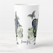 「Have a Happy St. Patrick's Day」レプレシャンラテ カフェラテマグ (正面)