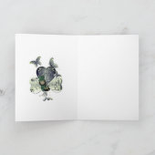 「Have a Happy St. Patrick's Day」レプレシャン シーズンカード (内部)