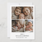 Have a Holly Jolly Christmas family card シーズンカード (正面)