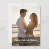 Have a Holly Jolly Christmas — Just the Two of Us シーズンカード (正面)