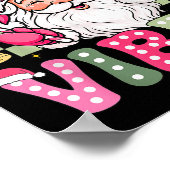 Have A Holly Xmas Jolly Christmas Coquette Vibes W ポスター (角)