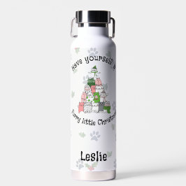 Have a little furry little Christmas ウォーターボトル