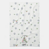 Have a little furry little Christmas キッチンタオル (縦)