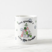 Have a little furry little Christmas コーヒーマグカップ (中央)