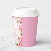 Have a Lovely Day Pink Rose Mug 紙コップ (左)