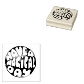 Have a Magical Day - Cute Kids  ラバースタンプ (押印)