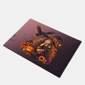 Have a Magical Halloween Cute Witch ドアマット (アングル)