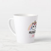 Have a "Meowgical Day" Cat Unicorn カフェラテマグ (左アングル)