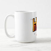 "Have a Nice Day" Retro Colorful Coffee Mug  コーヒーマグカップ (左)
