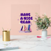 Have A nice Read アクリルサイン (ウェディング)