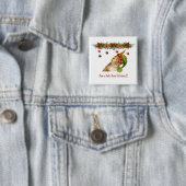 Have a Nutty Good Christmas Squirrel Holiday 缶バッジ (インサイチュ)