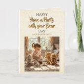 Have a Party with your Bears Day | Nov 16th カード (正面)